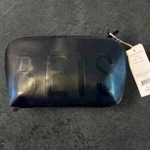 BEIS Midnight Black Cosmetic Bag